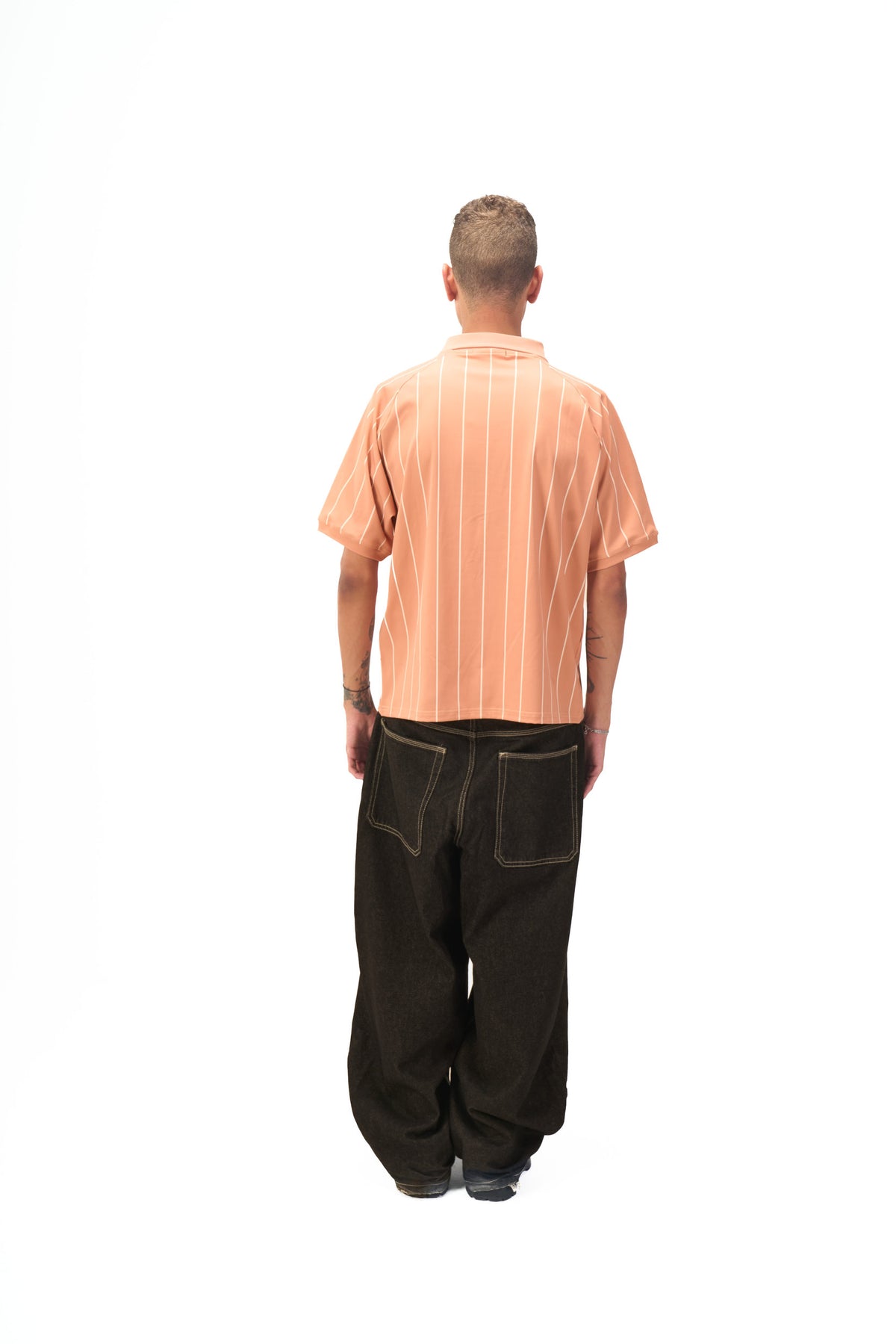 Sand Pinstriped Jersey